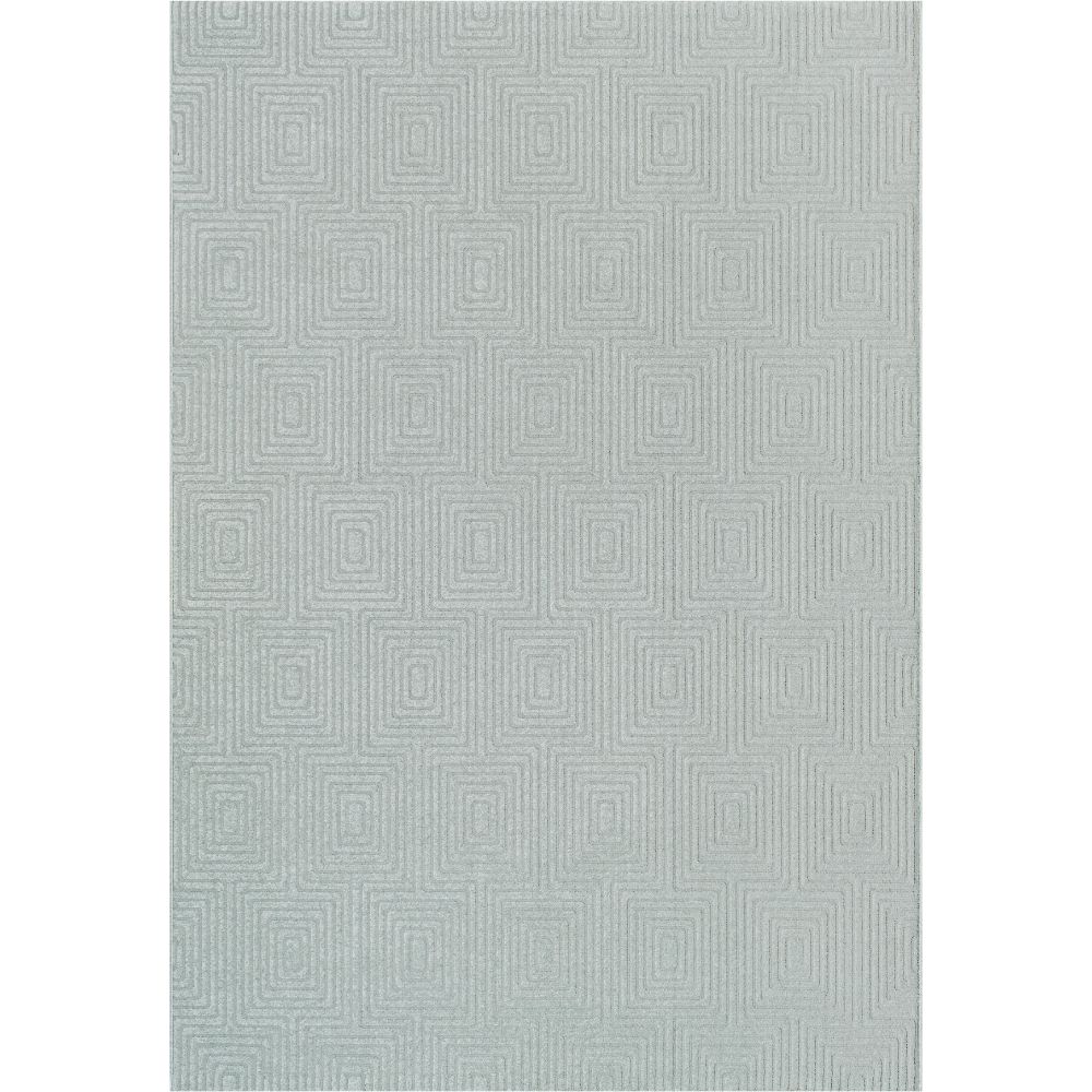 Dynamic Rugs 41009-2121 Quin 6.7 Ft. X 9.6 Ft. Rectangle Rug in Light Grey  